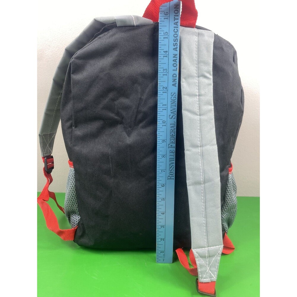 Pokemon Pikachu Rowlet Litten Popplio Backpack w/Detachable Poke Ball Lunch Box - Picture 3 of 12